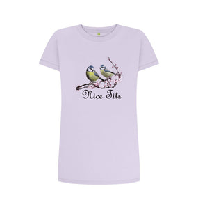 Violet Nice Tits T-shirt Dress