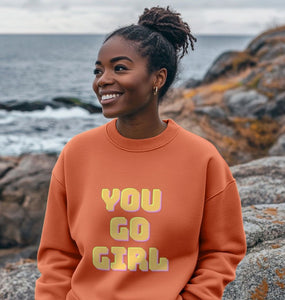 You Go Girl Woman’s Oversize Jumper
