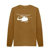 Brown Magnificent Chopper Crew Neck Sweater
