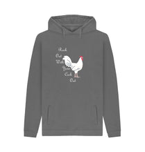 Slate Grey Rock Out with Your Cock Out Hoodie