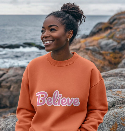 Believe Woman’s Oversize Sweatshirt