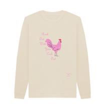 Oat Printed Sweater Front