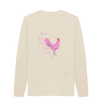 Oat Rock Out with Your Cock Out Sweatshirt with Pink Writing