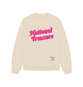 Oat National Treasure Oversize Sweatshirt