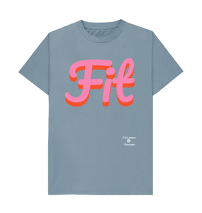 Stone Blue Fit T-shirt