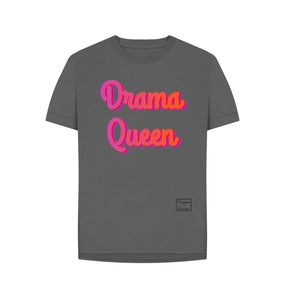 Slate Grey Drama Queen T-shirt