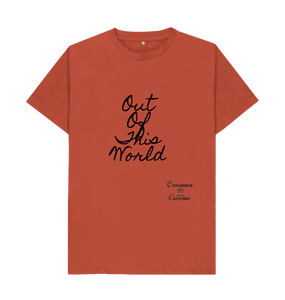 Rust Large Unisex Out of This World  T-shirt