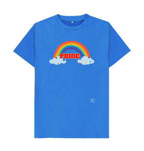 Bright Blue Celebrate Pride T-shirt