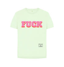 Pastel Green Pink Fuck T-shirt