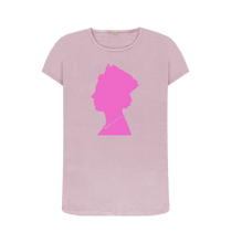 Mauve Printed T-shirt Front