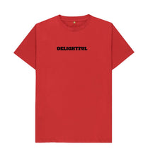 Red DELIGHTFUL T-shirt