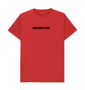 Red DELIGHTFUL T-shirt
