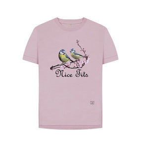 Mauve Nice Tits T-shirt