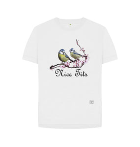 White Nice Tits T-shirt