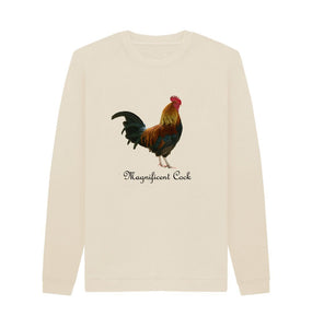 Oat Magnificent Cock Men's Crew Neck Sweater