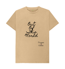Sand Large Unisex Out of This World  T-shirt x