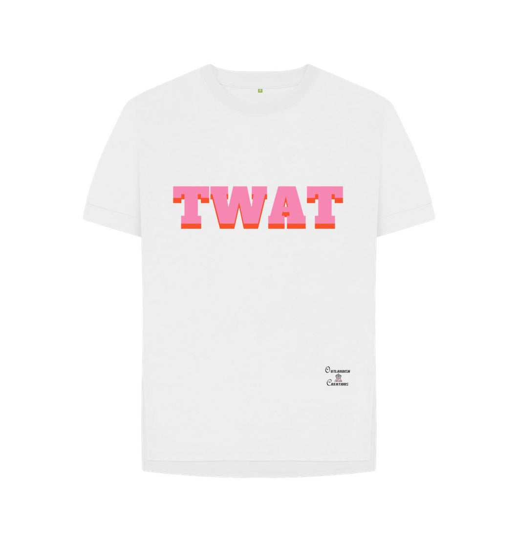 White Women's Twat T-shirt