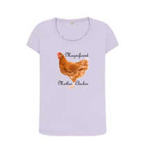 Violet Printed T-shirt Front