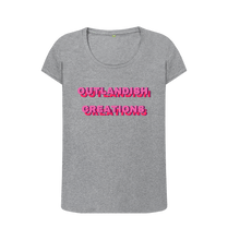 Athletic Grey Printed T-shirt Front