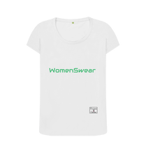White Printed T-shirt Front