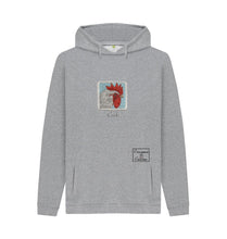 Light Heather Cock Head Pullover Hoodie