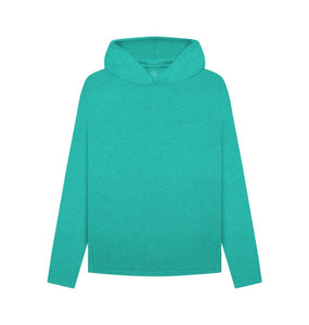 Seagrass Green Magnificent Mother Clucker Hoodie with design on back