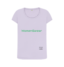 Violet Printed T-shirt Front