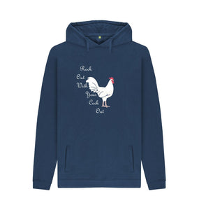 Navy Rock Out with Your Cock Out Hoodie