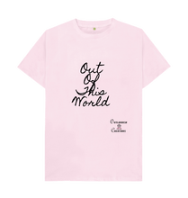 Pink Large Unisex Out of This World  T-shirt x