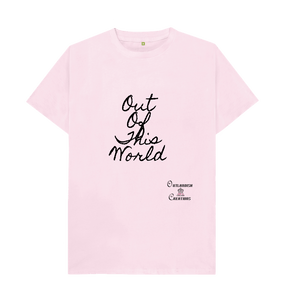 Pink Large Unisex Out of This World  T-shirt x