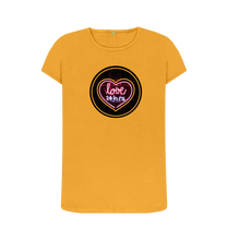 Mustard Printed T-shirt Front