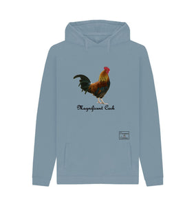 Stone Blue Menswear Magnificent Cock Hoodie