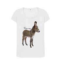 White Kiss my Ass T-shirt