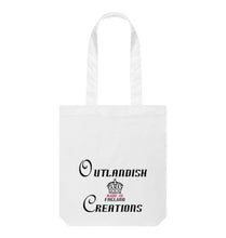 White Outlandish Creations Tote Bag