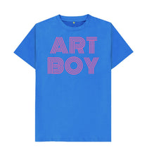 Bright Blue Art Boy T-shirt