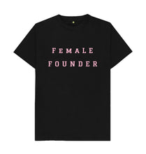 Black Female Founder Crew Neck T-shirt