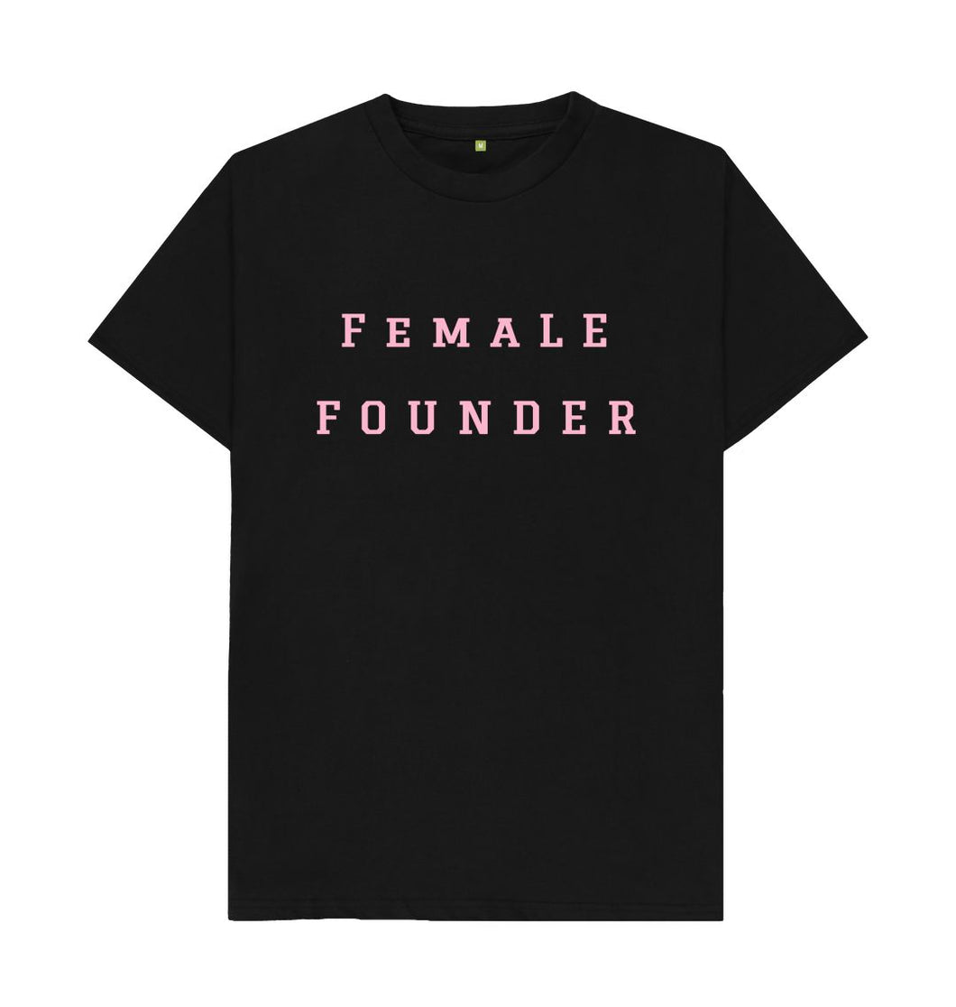 Black Female Founder Crew Neck T-shirt