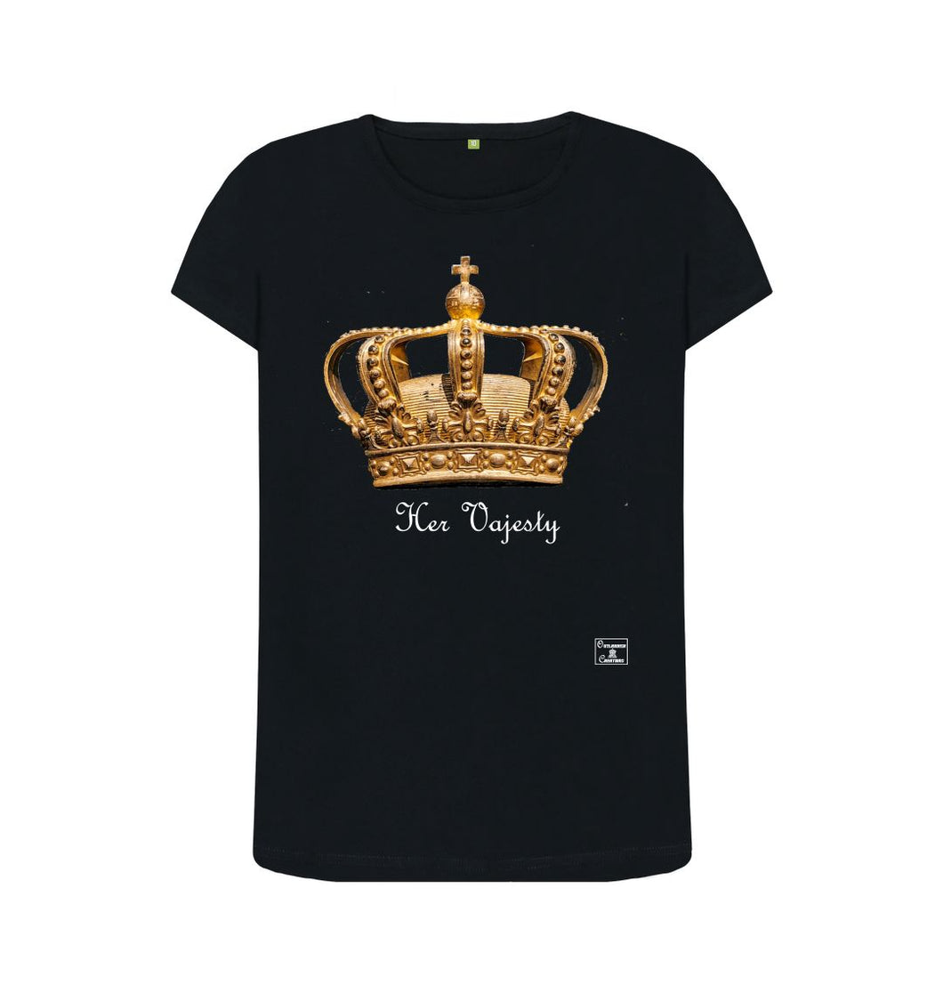 Black Her Vajesty T-shirt