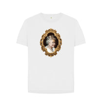 White The Queen Relaxed Fit T-shirt