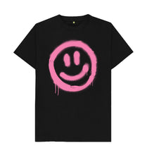Black Happy Face T-shirt
