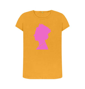 Mustard Women's Queen Crew Neck T-shirt