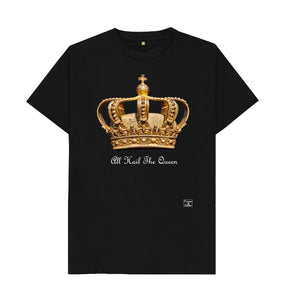 Black All Hail The Queen T-shirt