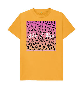 Mustard She \/ Her Leopard Print T-shirt