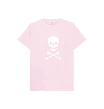 Pink Kids Pirate (Skull and Crossbones) T-shirt