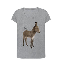 Athletic Grey Kiss my Ass T-shirt