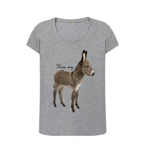 Athletic Grey Kiss my Ass T-shirt