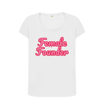 White Female Founder T-shirt