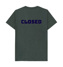 Dark Grey Open Closed T-shirt