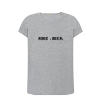 Athletic Grey She \/ Her T-shirt
