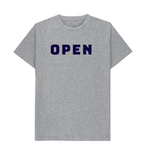 Athletic Grey Open Closed T-shirt